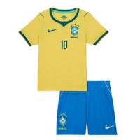Brazil 2026 Home Mini Kit – Neymar 10 - NIKE