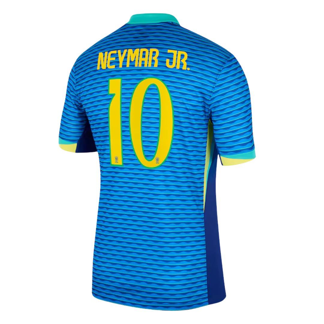 Brazil Away Jersey 24/25 Neymar #10 Kids - NIKE