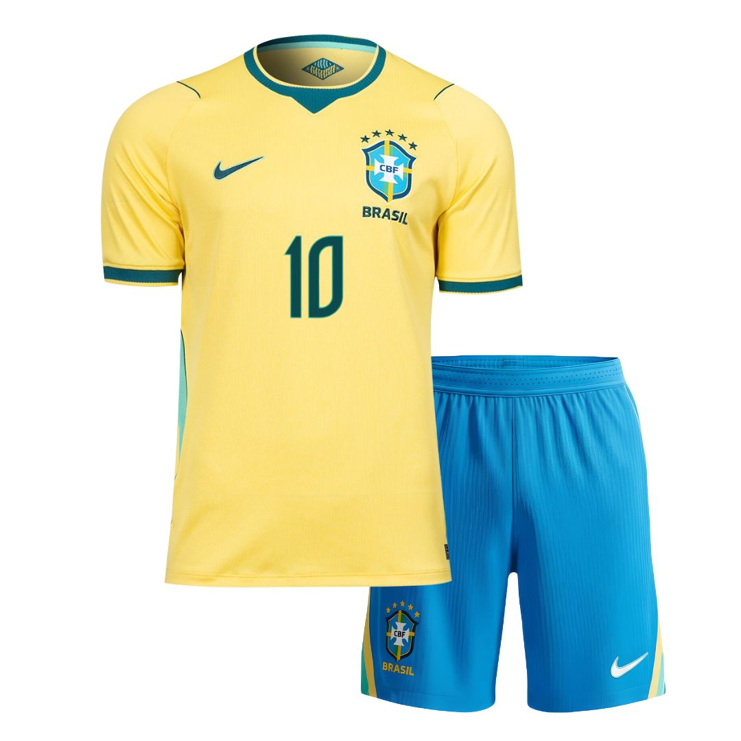 Brazil 2026 Home Mini Kit – Neymar 10 - NIKE