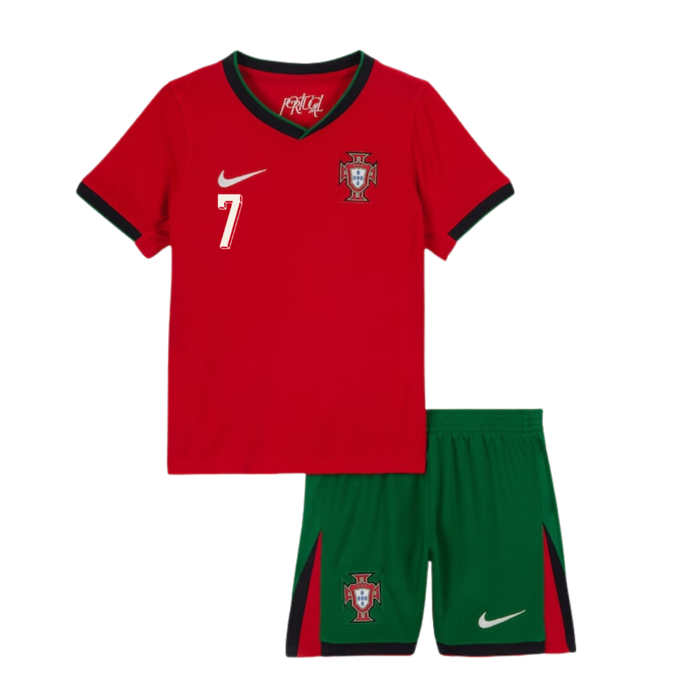 Portugal home Jersey 24/25 Kids Ronaldo 7