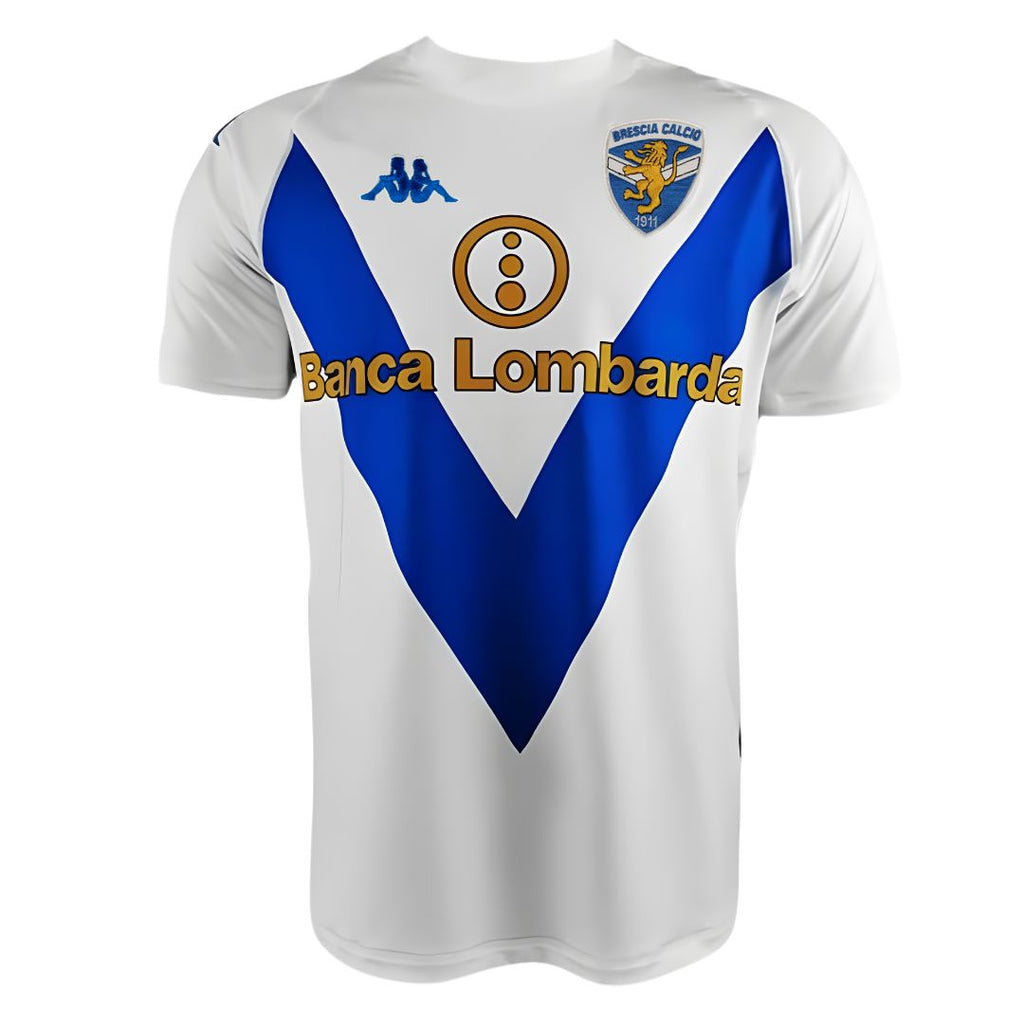 新品Brescia Calcio Baggio 10 サッカーシャツユニフォーム Brescia Away Jersey 2003/04 Baggio 10 | Retro Serie A Shirt