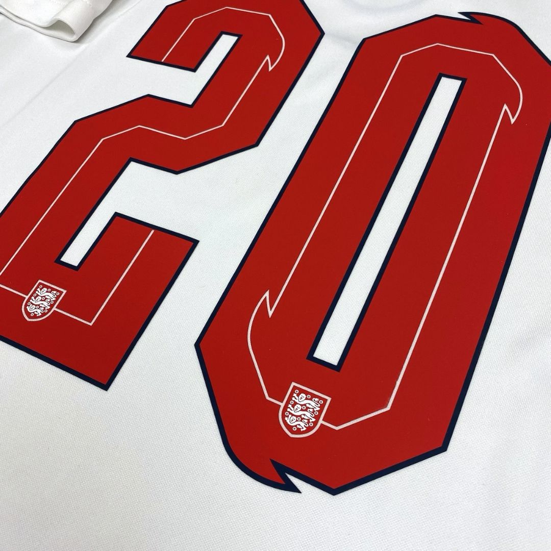 England 2020 European Championship Home Jersey - ITASPORT