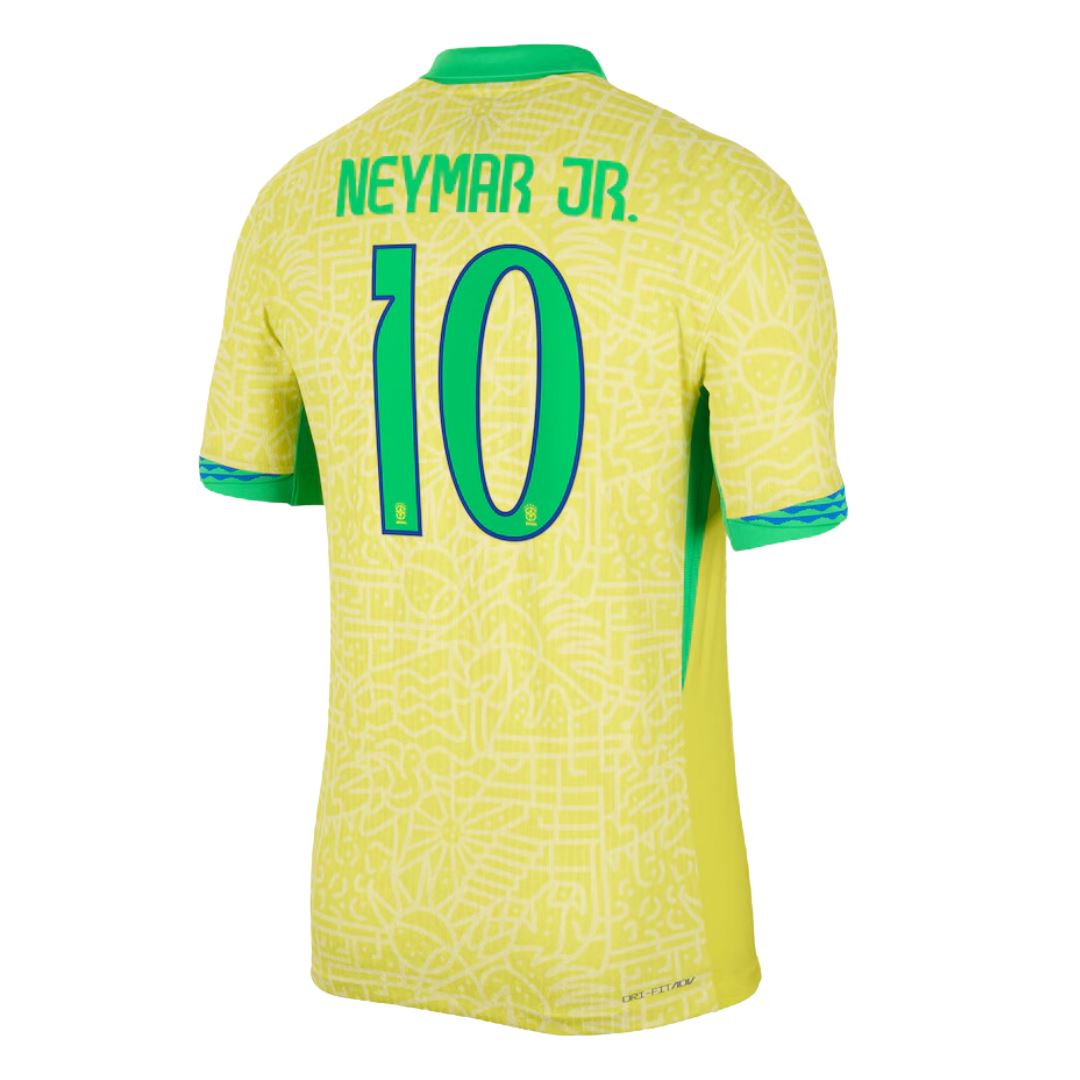 Brazil Home Jersey 2024/25 Neymar #10 - NIKE