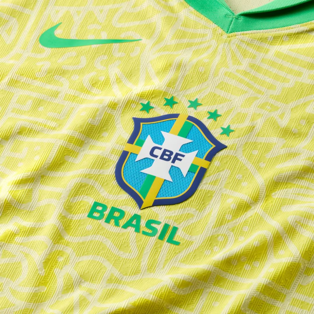 Flocage Officiel - Brésil, Neymar JR, WC 2018, Home, Vert – Footpress Flocage Officiel - Brésil, Neymar JR, WC 2018, Home, Vert – Footpress