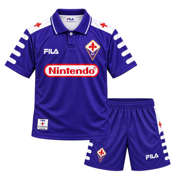 Fiorentina 1998 Home Kids Kit - KAPPA