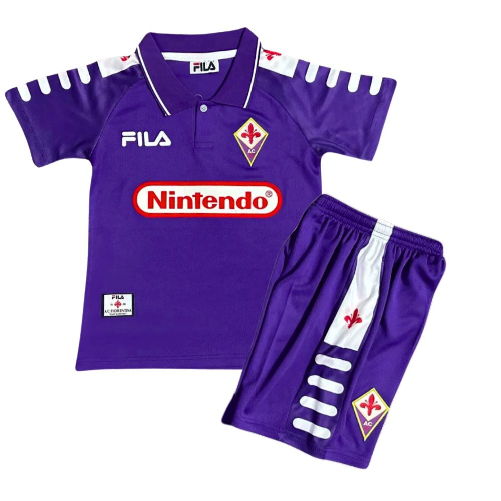 Fiorentina 1998 Home Jersey Kids Retro - KAPPA