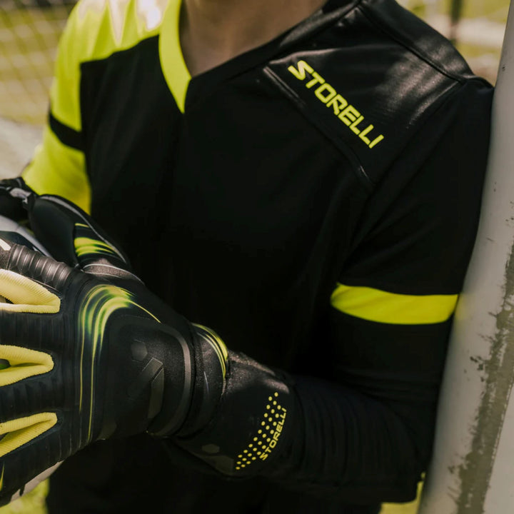 Goalkeeper Jersey by Storelli - Black/Strike - ITASPORT