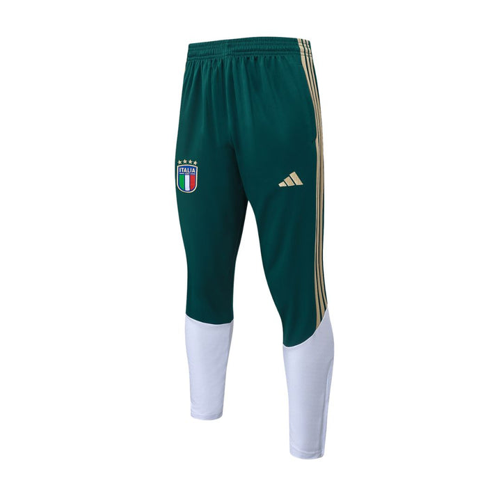 Italy FIGC Green Training Tracksuit 2026 Kids - ADIDAS