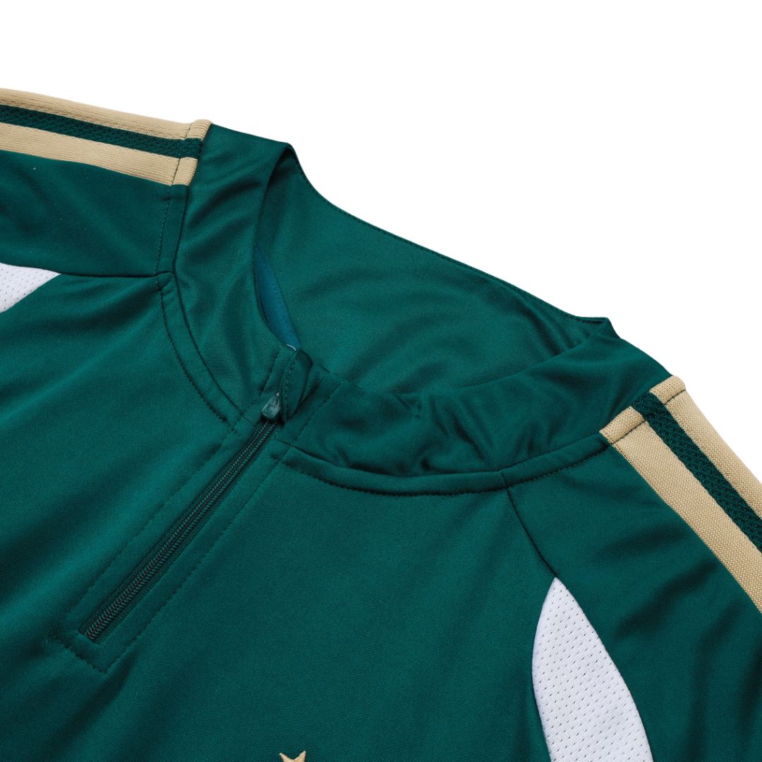 Italy FIGC Green Training Tracksuit 2026 Kids - ADIDAS