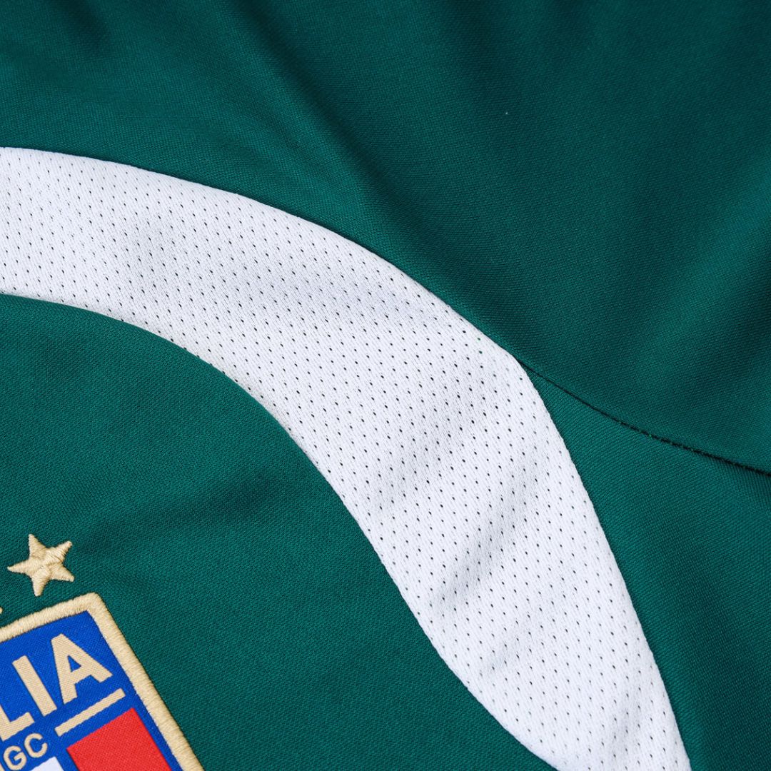 Italy FIGC Green Training Tracksuit 2026 Kids - ADIDAS