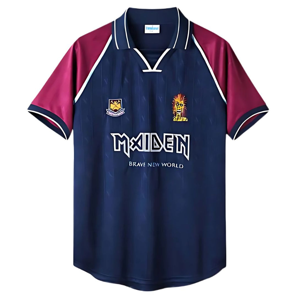 Iron Maiden X West Ham 1999/2001 Home Shirt | 1999/2001 West Ham