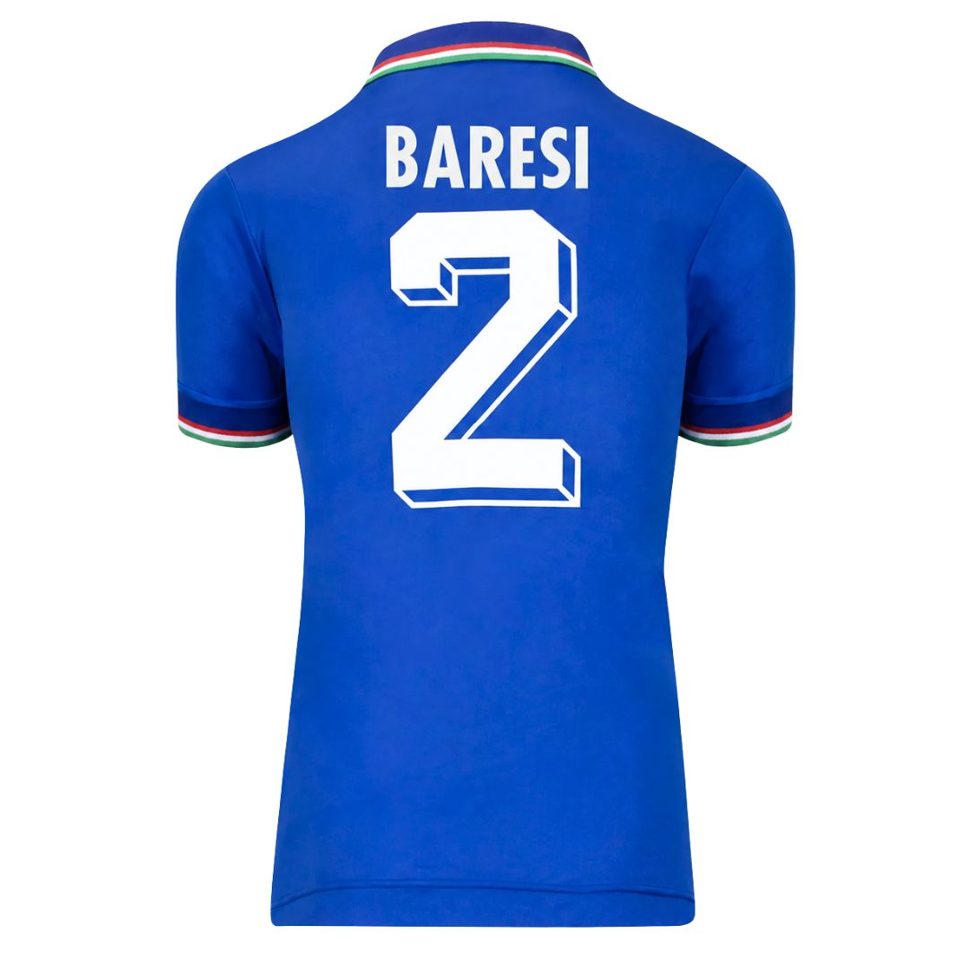 Italy 1990 World Cup Home Retro Jersey – Baresi 2 - ITASPORT