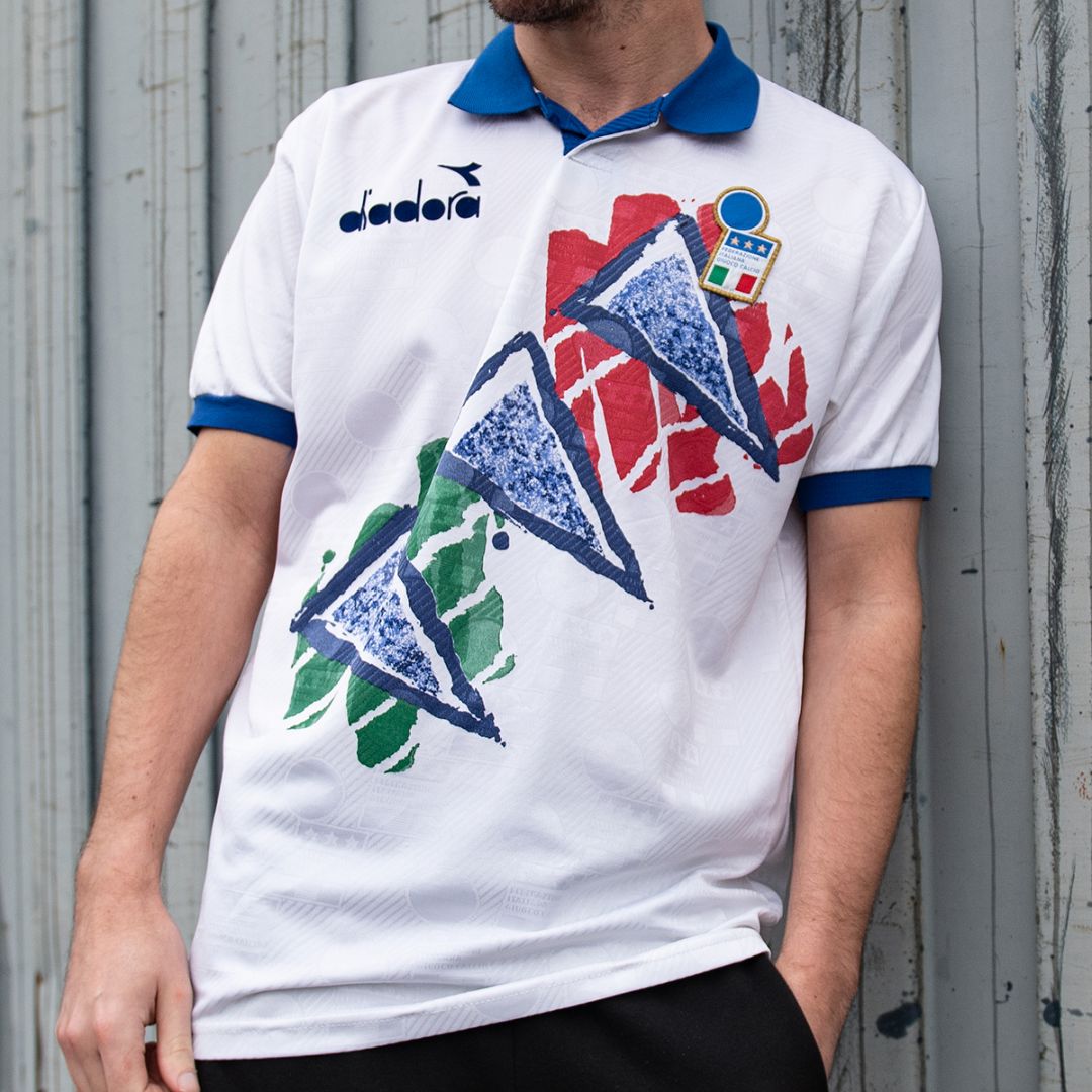 1994 Italy World Cup Training Jersey – Diadora - ITASPORT