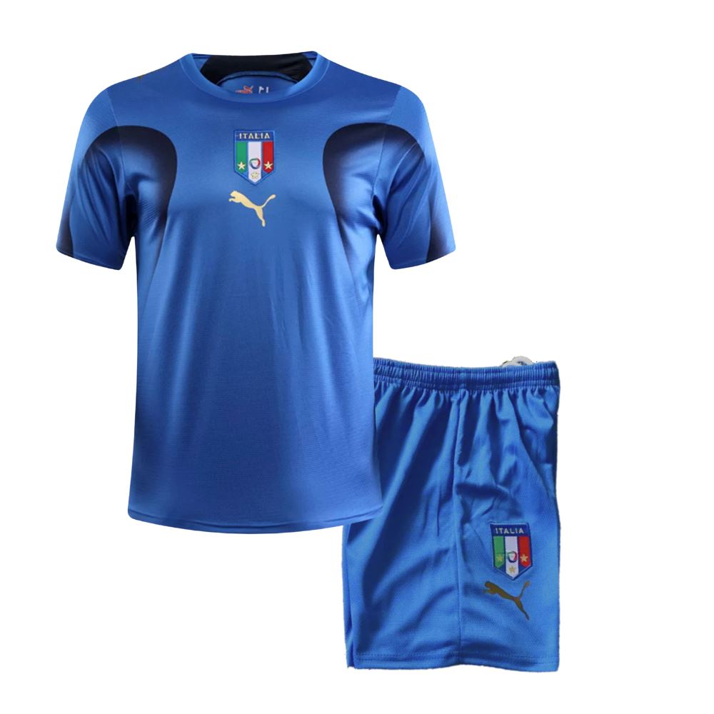 Italy 2006 Home Jersey Kids Retro Edition - PUMA