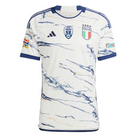 Italy Away Jersey 2023/24 w. Nations League Patches - ADIDAS