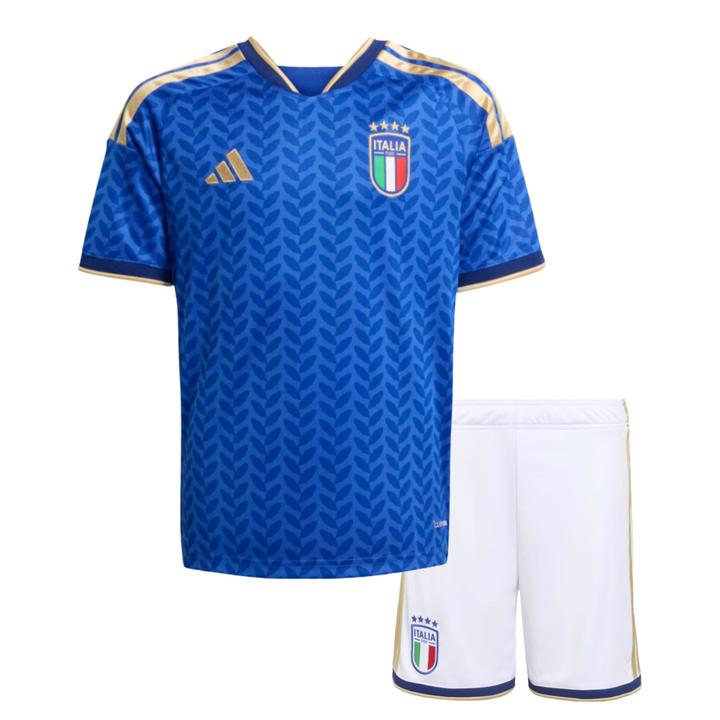 Italy FIGC Home Jersey 2026 — Kids Kit - ADIDAS