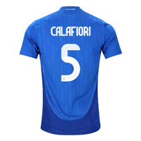 Calafiori 5 Name Set Italy 24/25 Home Jersey - ITA SPORTS