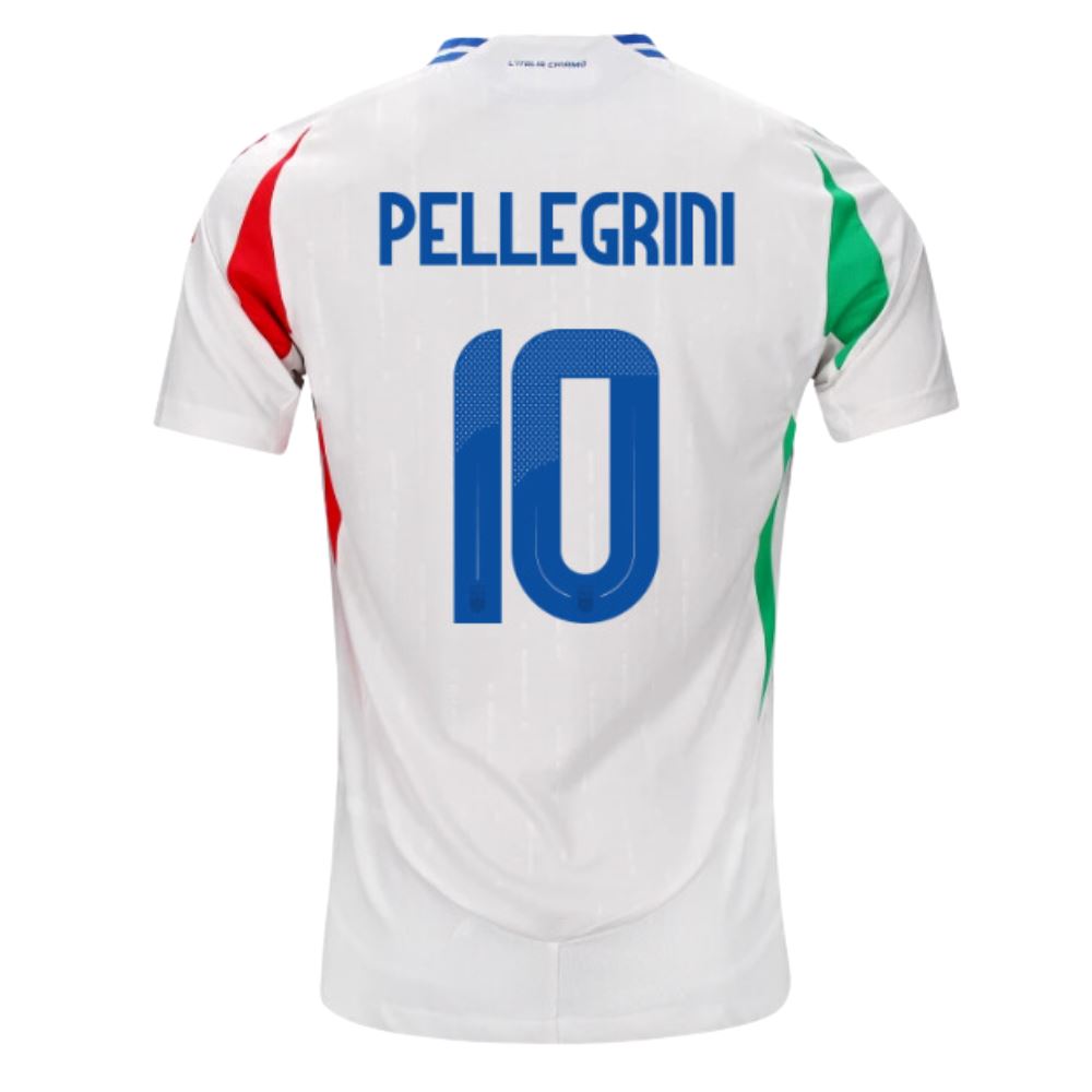 Pellegrini 10 Name Set Italy 24/25 Away Jersey - ITA SPORTS