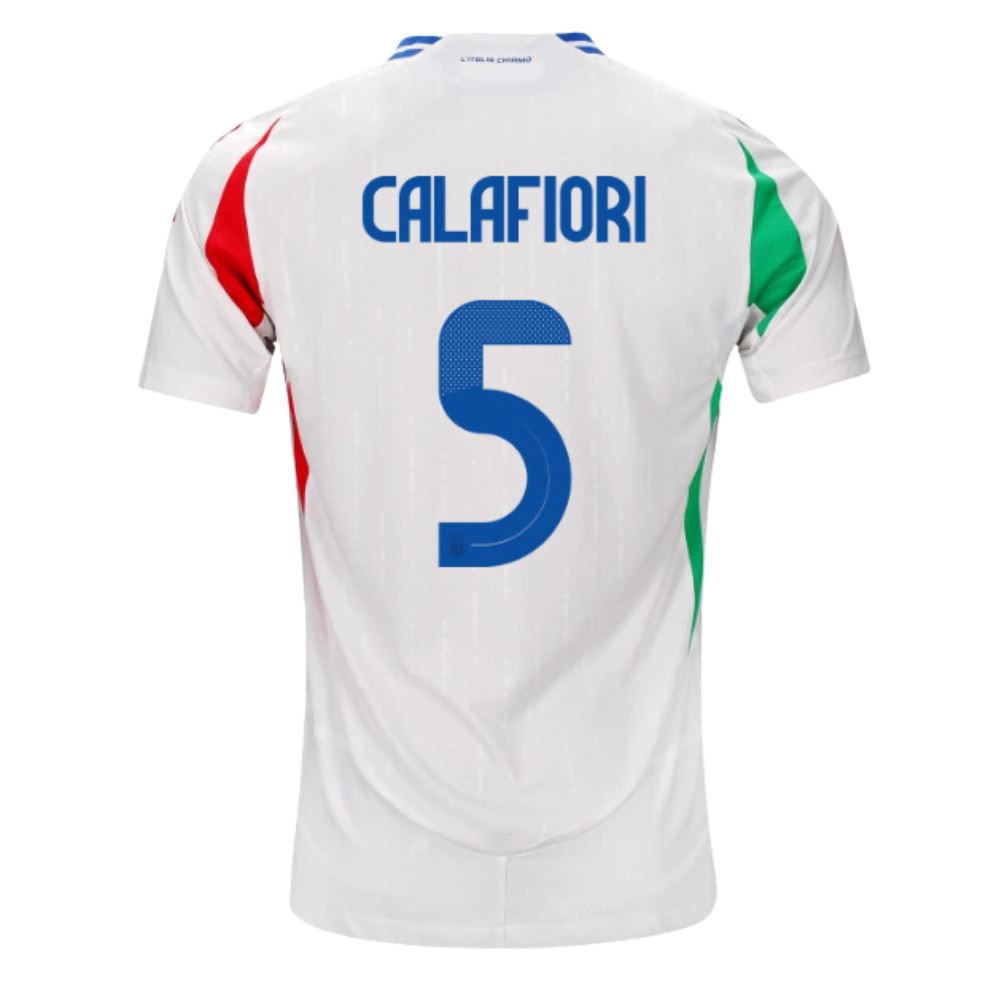 Calafiori 5 Name Set Italy 24/25 Away Jersey - ITA SPORTS