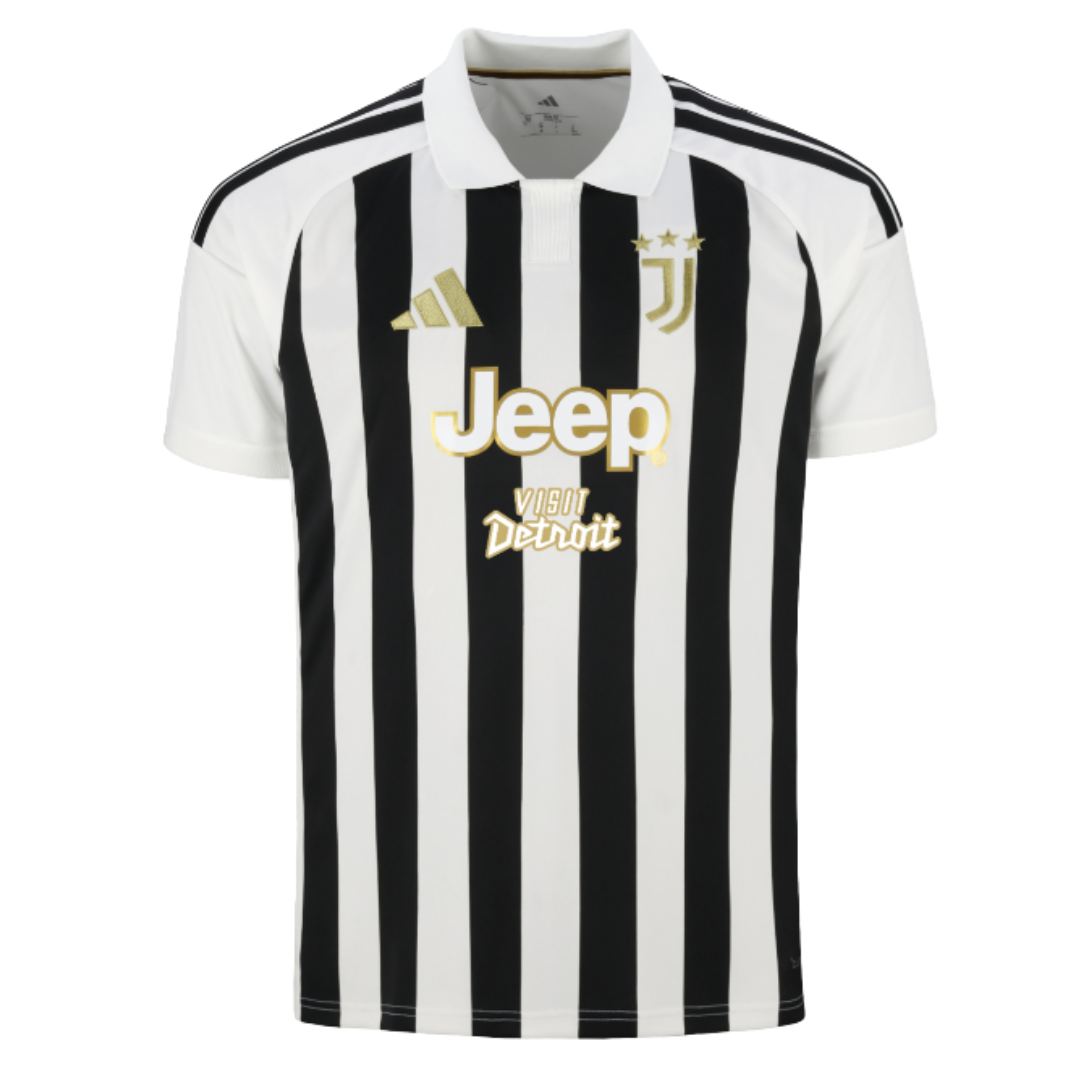 Juventus 2026/27 Home Kids Kit front view - ADIDAS