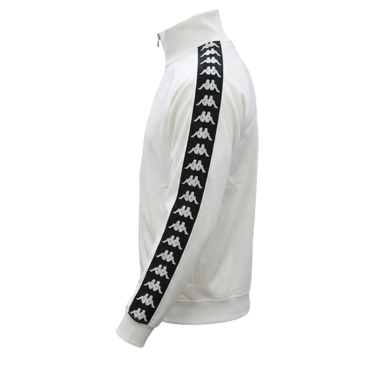 Kappa Banda Lyman Wht / Blk / Blk side view - Kappa