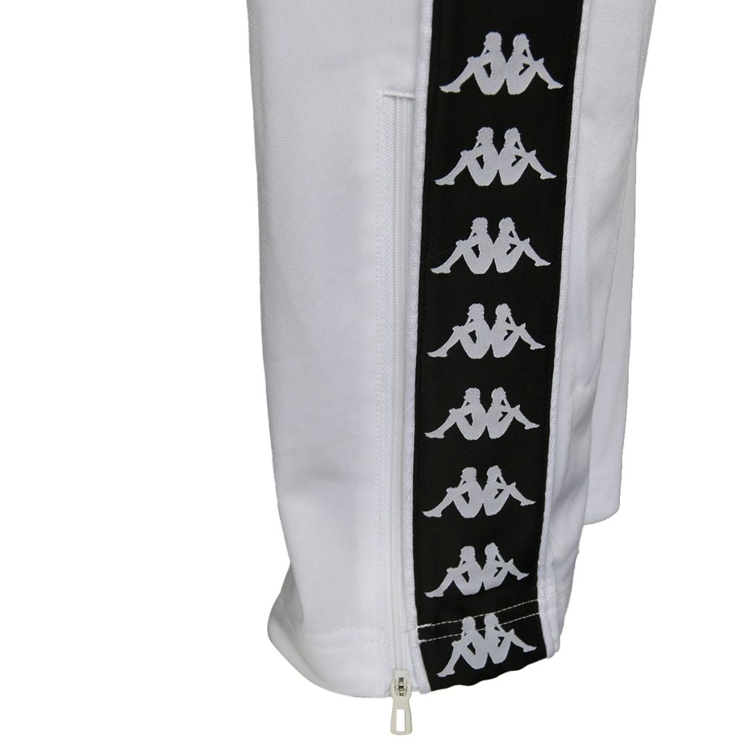 Kappa Lumini Track Pants White / Black - Kappa