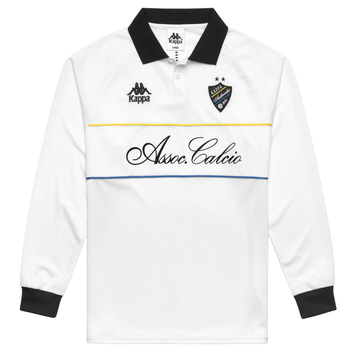 Kappa Olafure L/Sleeve Jersey White/Black - Kappa