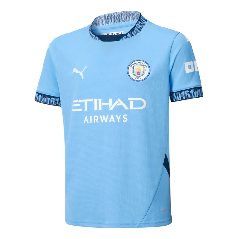 Man City Home Jersey 24/25 Kids Haaland 9 - ITA SPORT