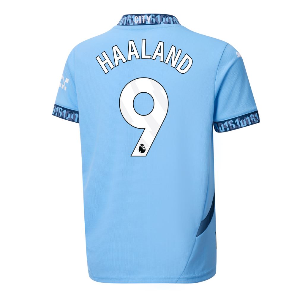 Man City Home Jersey 24/25 Kids Haaland 9 - ITA SPORT