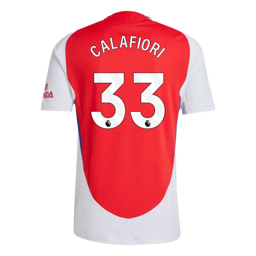 Arsenal Home Jersey 24/25 Calafiori 33 - ADIDAS