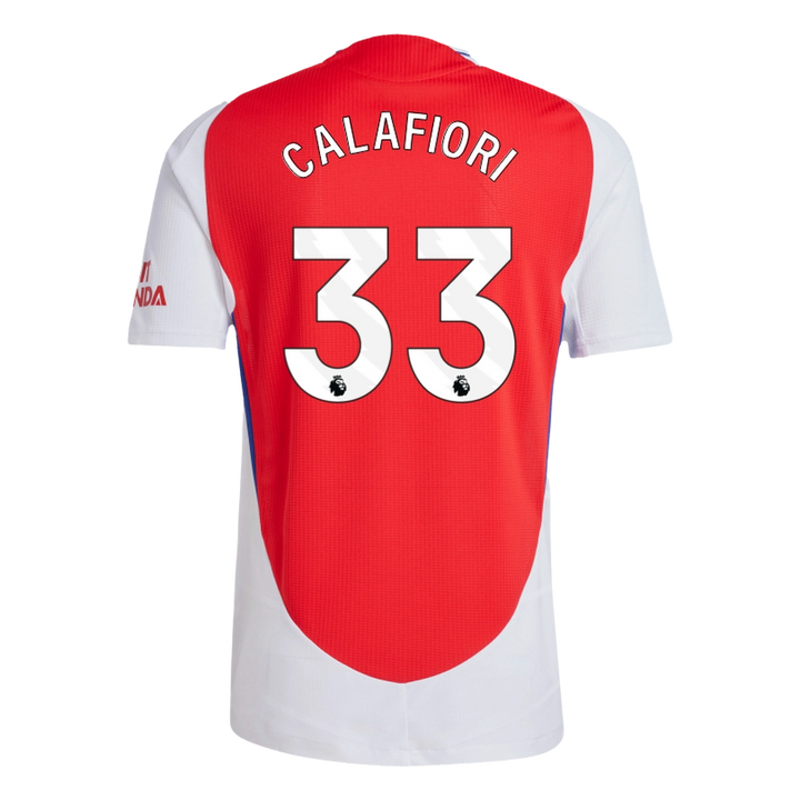 Arsenal Home Jersey 24/25 Calafiori 33 - ADIDAS