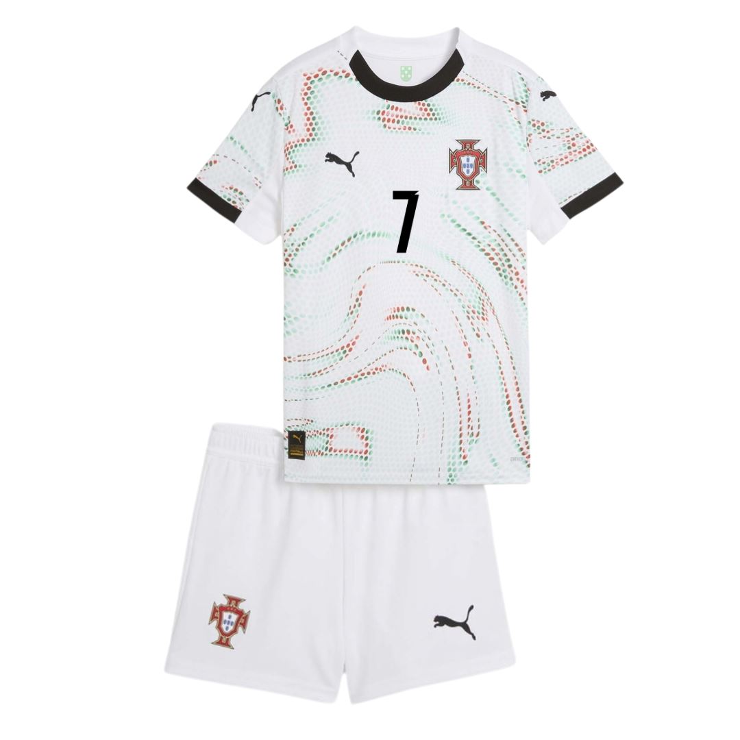 Portugal Away Jersey 2025 Kids Ronaldo 7 - ITASPORT