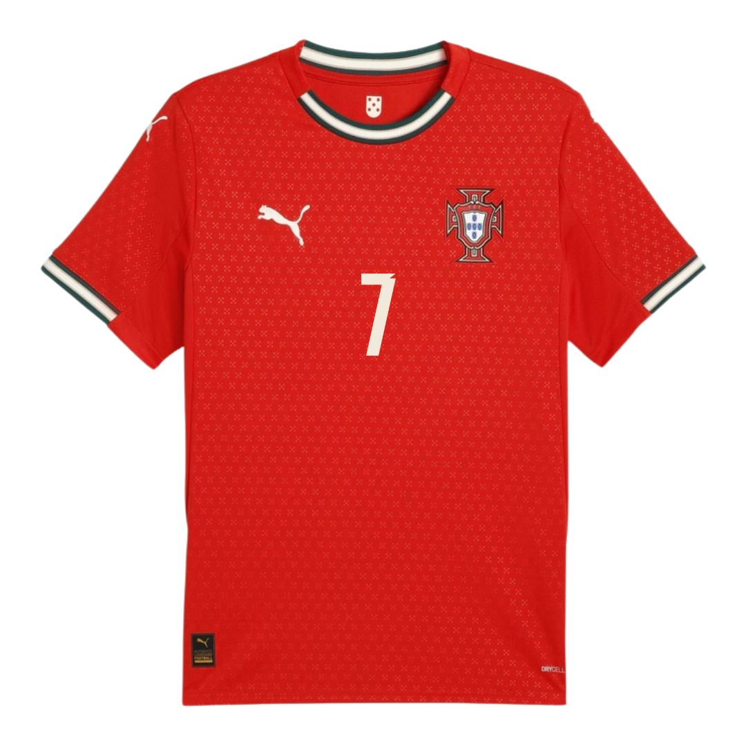 Portugal Home Jersey 2025 Ronaldo 7 - ITASPORT