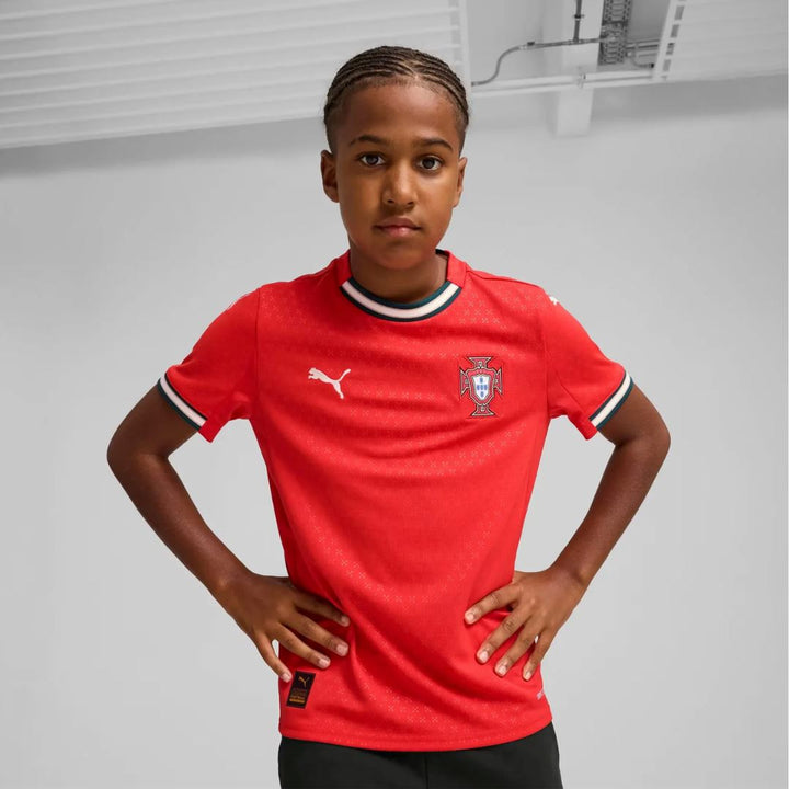Portugal Home Jersey 2025 Kids Ronaldo 7 - ITASPORT