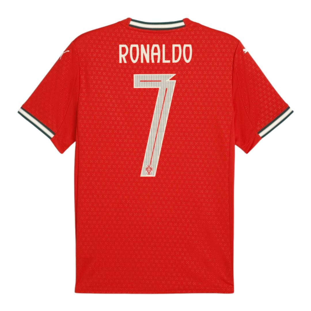 Portugal Home Jersey 2025 Ronaldo 7 - ITASPORT