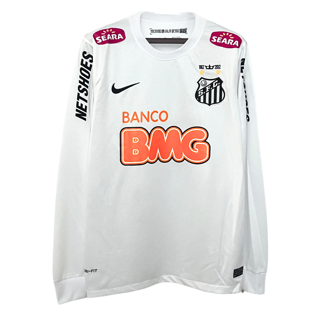 Neymar Jr. Santos FC Home Jersey 2011/12 Long Sleeve - NIKE