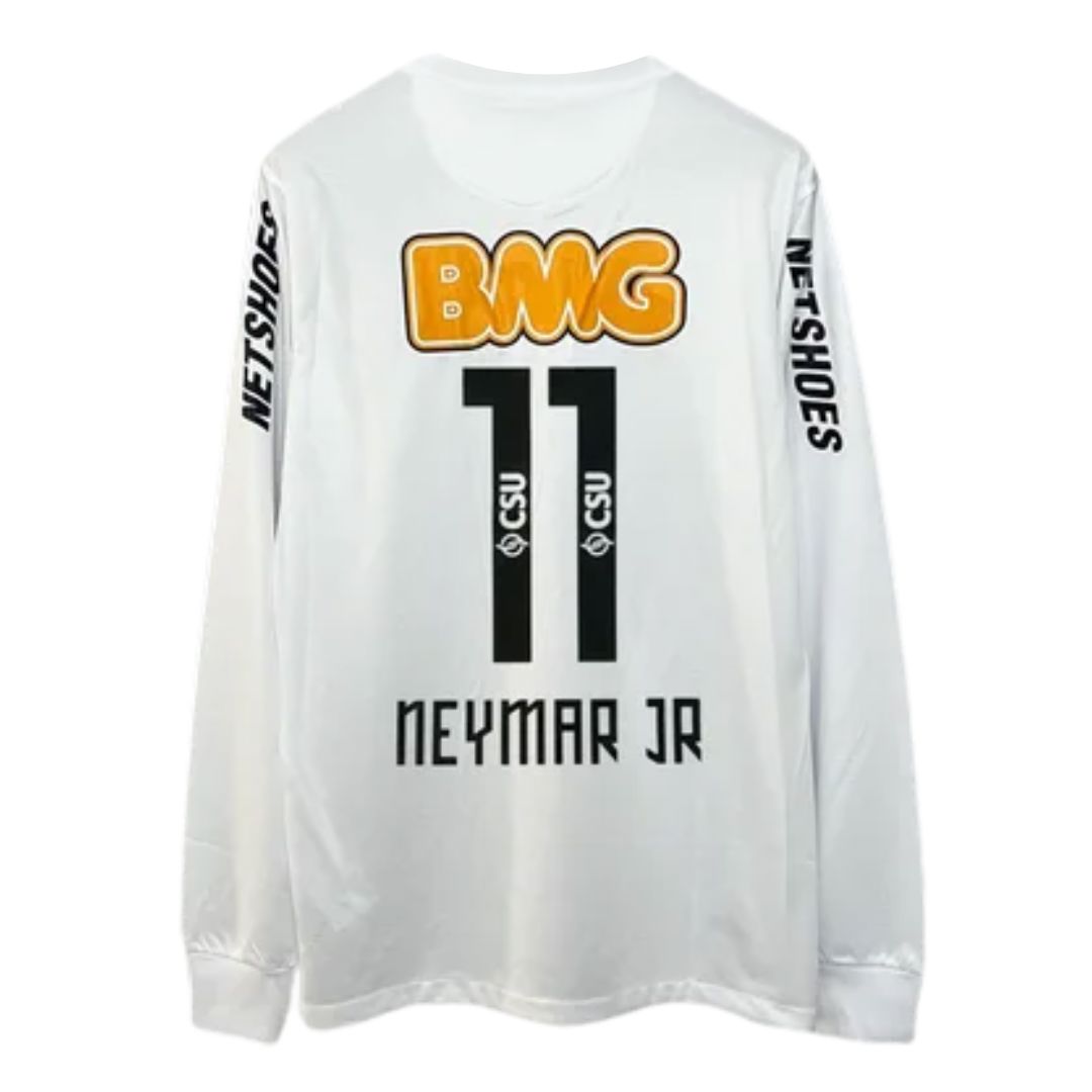 Neymar Jr. Santos FC Home Jersey 2011/12 Long Sleeve - NIKE