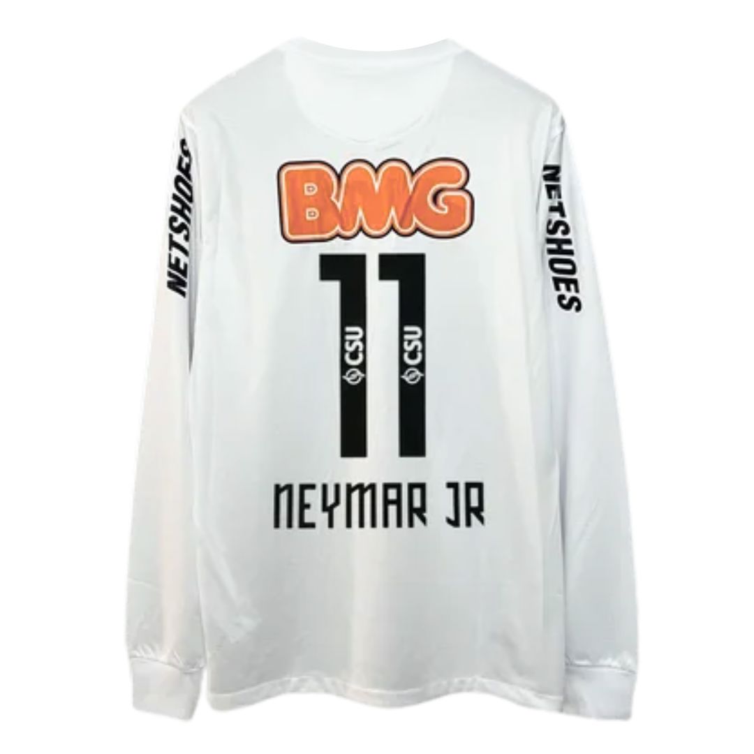 Neymar Jr. Santos FC Home Jersey 2011/12 Long Sleeve - NIKE