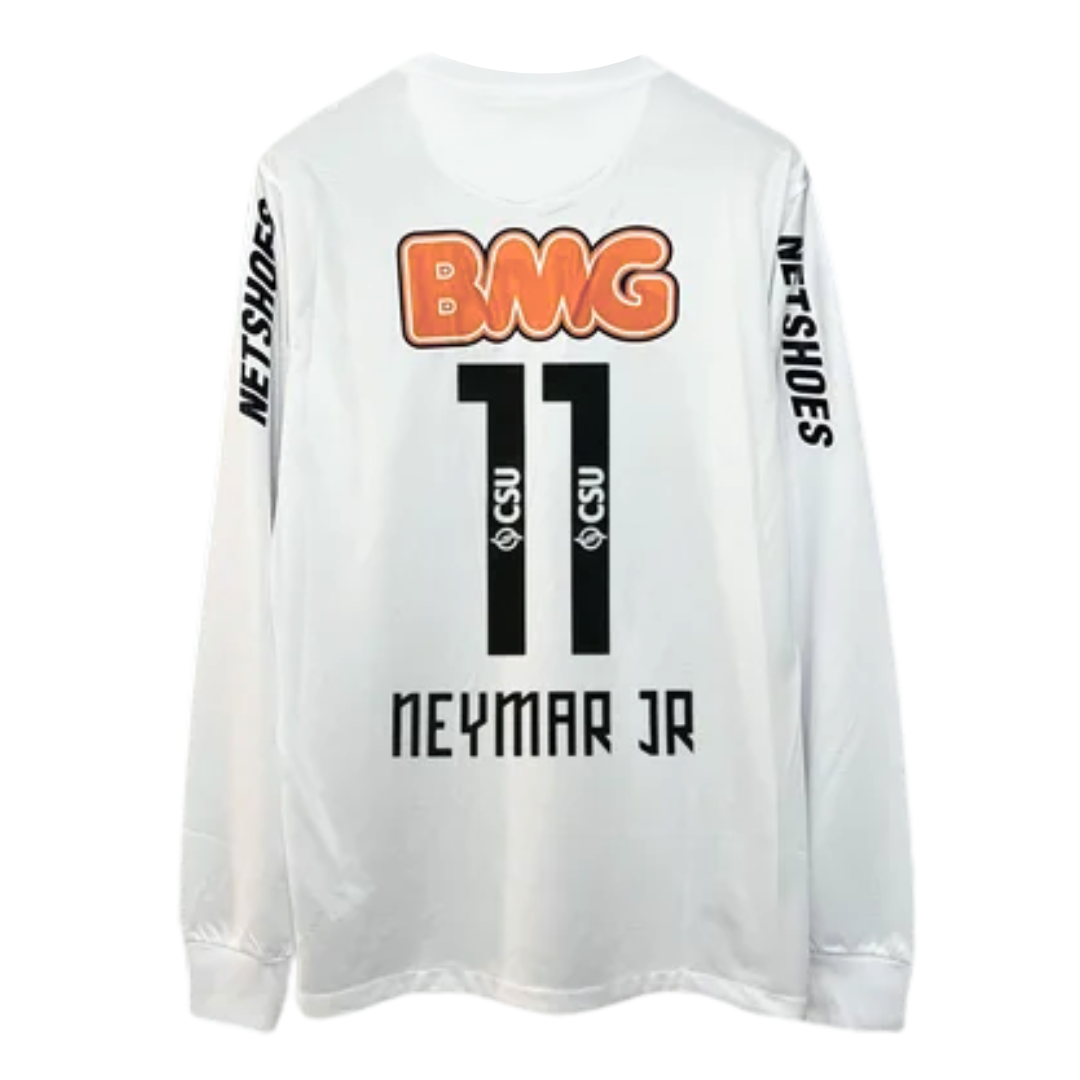 Neymar Jr. Santos FC Home Jersey 2011/12 Long Sleeve - NIKE