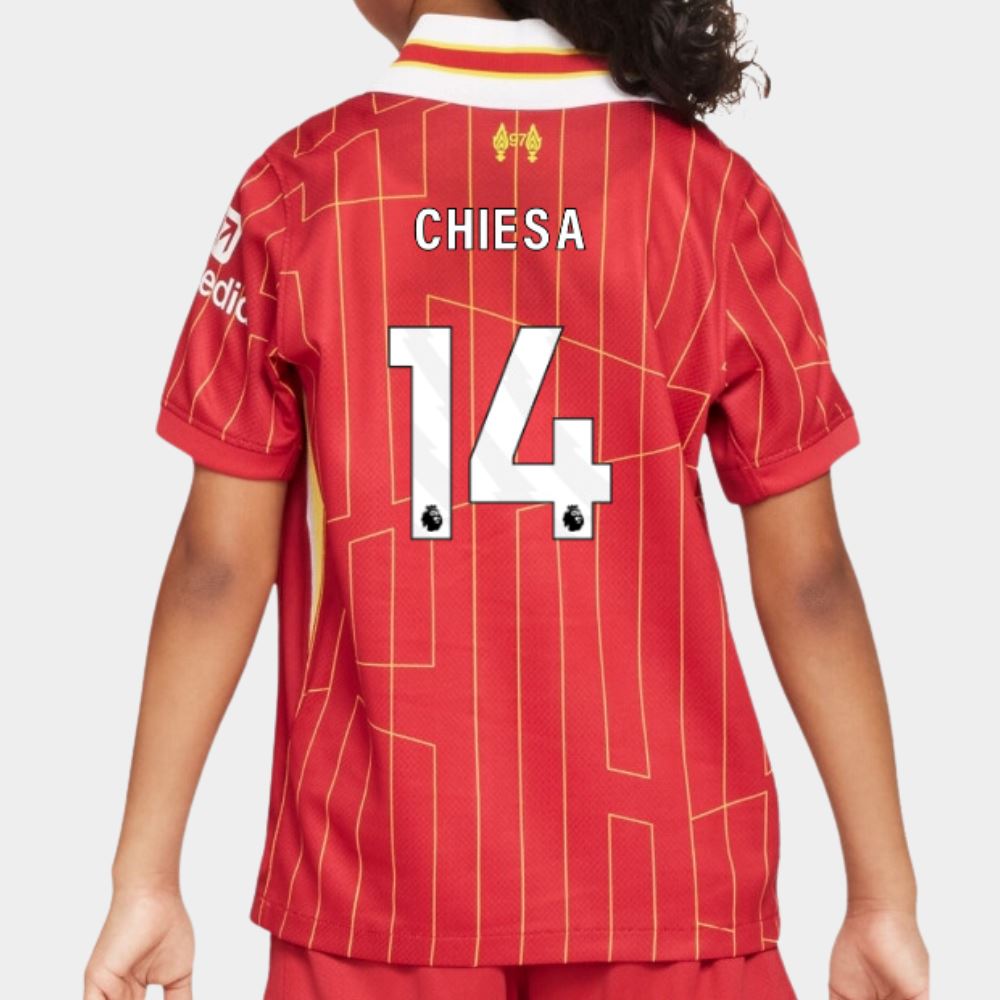 LFC Home Jersey 24/25 Kids Chiesa 14 - ADIDAS