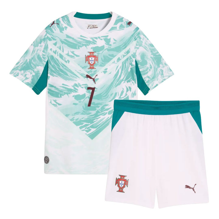 Portugal 2026 Away Kids Kit – Ronaldo 7 - PUMA