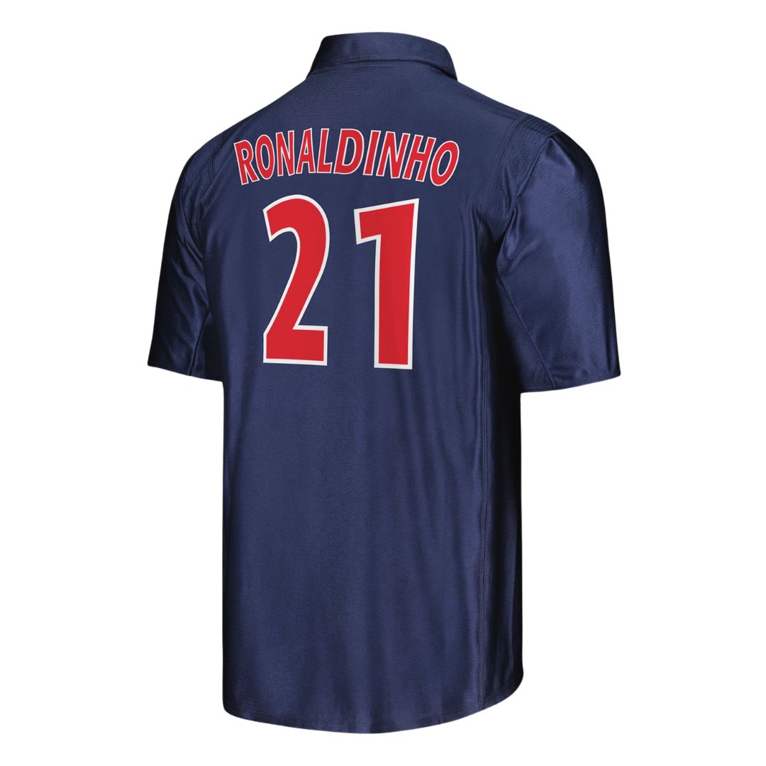 PSG 2001/02 Home Jersey – Ronaldinho #21 – ITASPORT