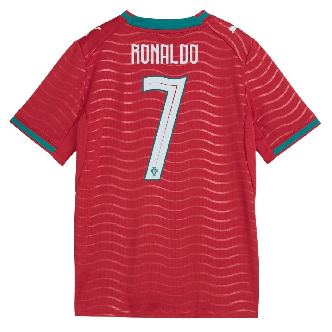 Portugal 2026 Home Kids Kit – Ronaldo 7 - PUMA