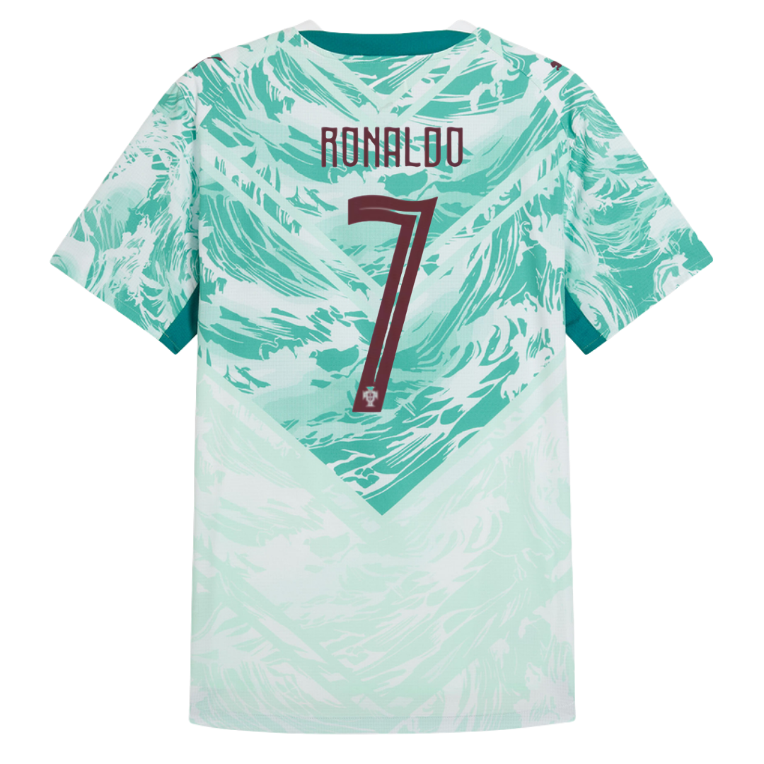 Portugal 2026 Authentic Away Jersey back view - PUMA