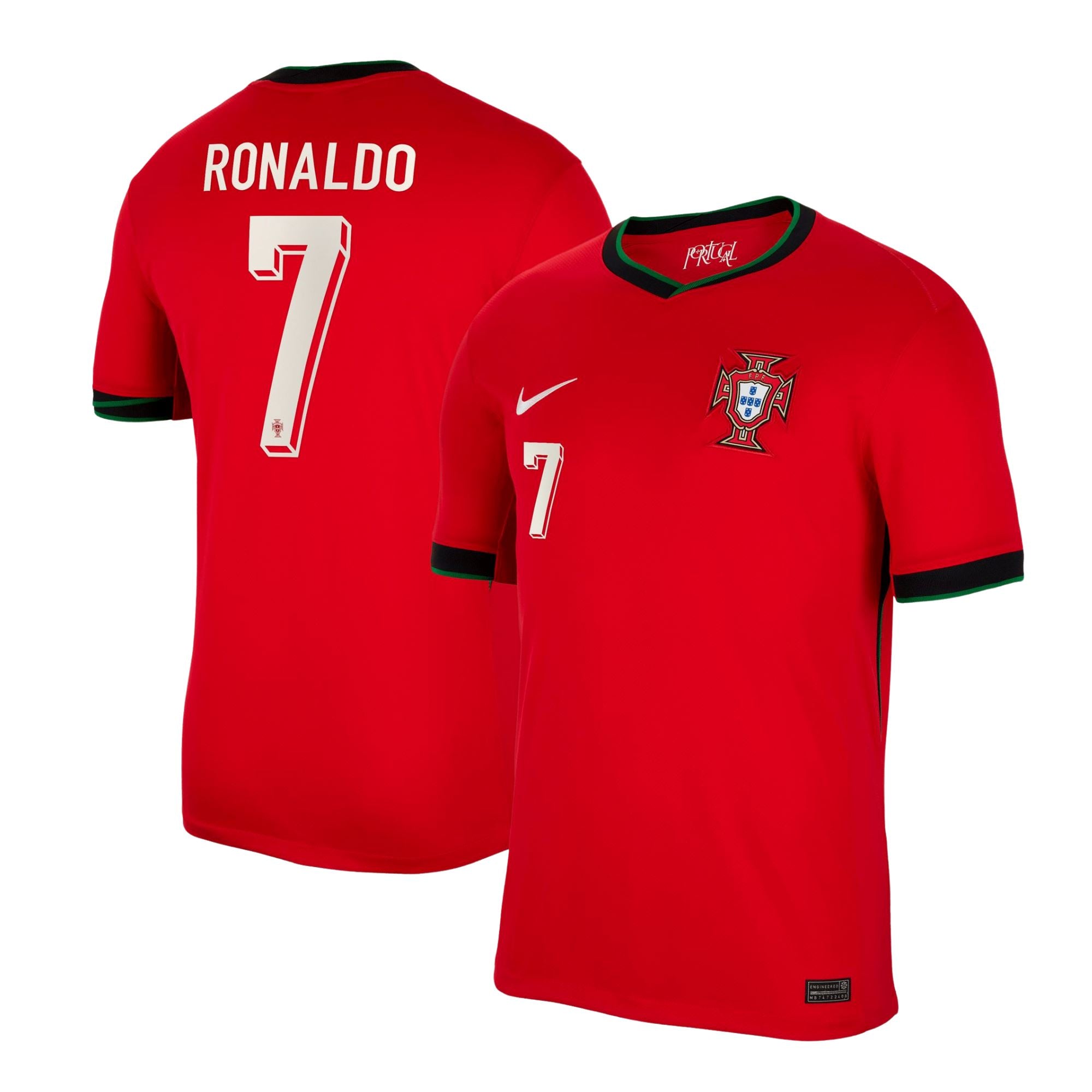 Portugal Home Jersey 24/25 Kids Ronaldo 7 - ITASPORT