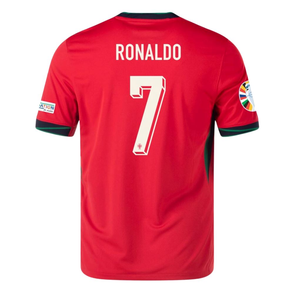 Portugal Home Jersey 24/25 Euro Ronaldo 7 - ITASPORT