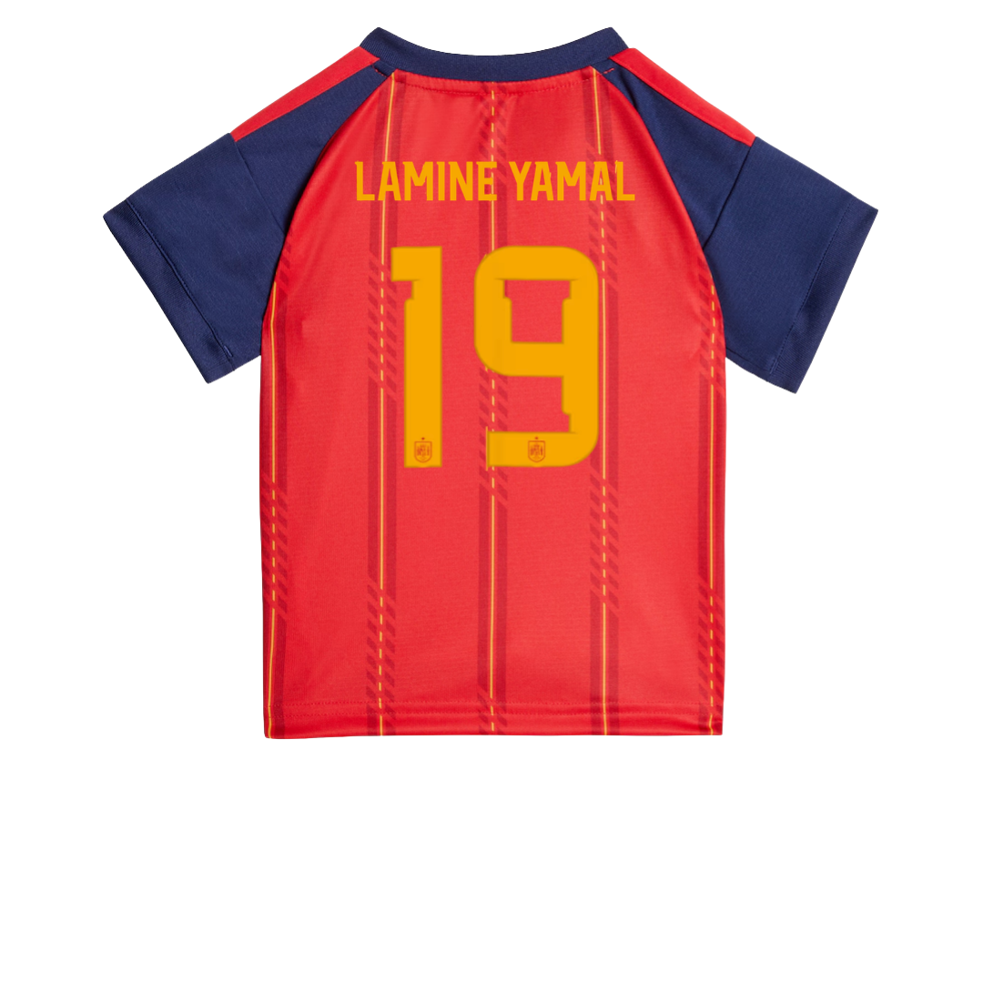 Spain 2026 Home Mini Kit Yamal 19 back view - adidas