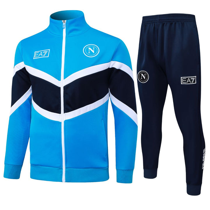 SSC NAPOLI TRACKSUIT 25/26 BLUE - ITASPORT