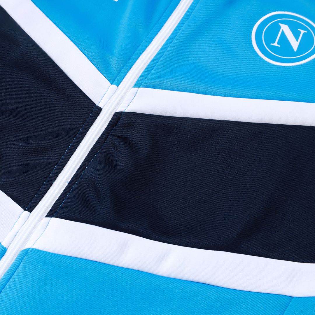 SSC NAPOLI TRACKSUIT 25/26 BLUE - ITASPORT
