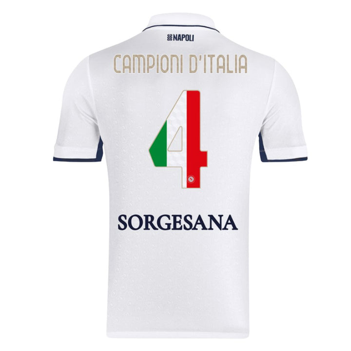 SSC Napoli Campioni d'Italia Away Match Shirt 2024/2025 - ITASPORT